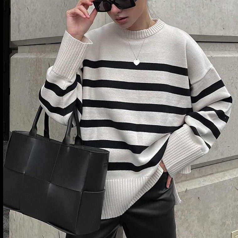 A Vintage Style Sweater with Delicate Timeless Details