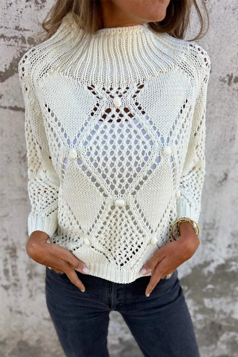 Beautifully Finished Sweater in a Timeless Design
