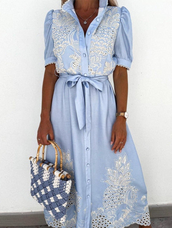 Beautifully Finished Dress in a Timeless Design