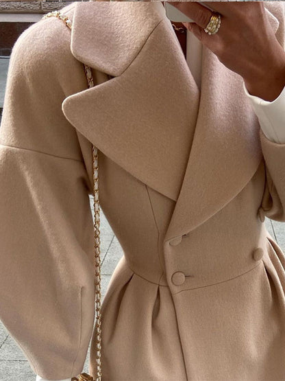 A Vintage Style Coat with Delicate Timeless Details