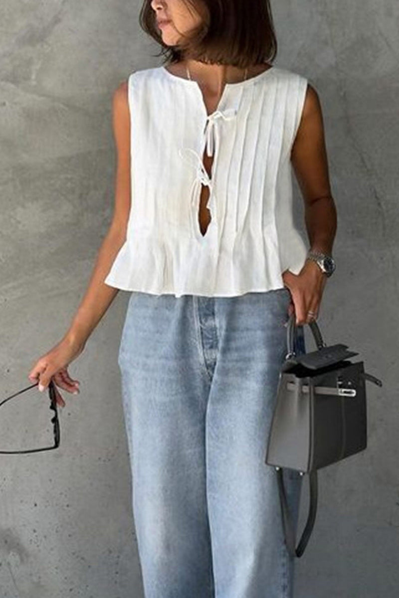 A Vintage Style Top with Delicate Timeless Details