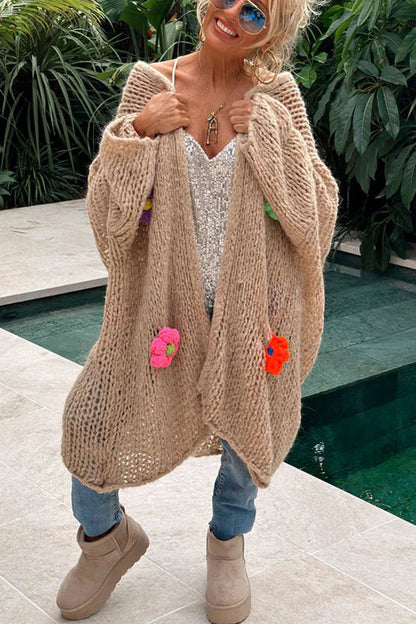 A Vintage Style Cardigan with Delicate Timeless Details