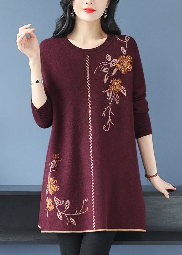 Classic Vintage Sweater with a Flattering Fit