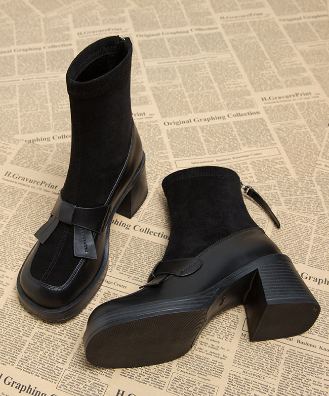 A Vintage Style Boots with Delicate Timeless Details