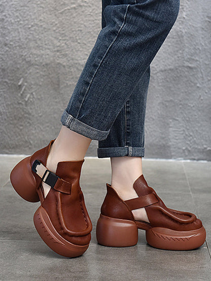 A Vintage Style Sandals with Delicate Timeless Details