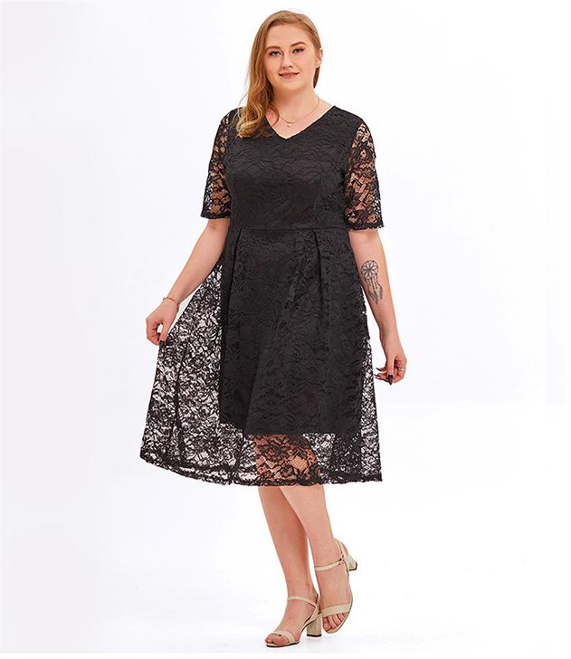 Well Tailored Dress with a Graceful Silhouette