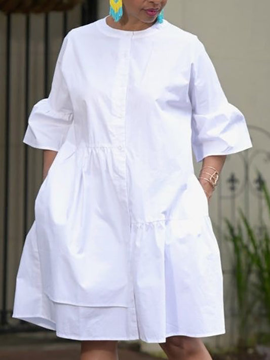 A Vintage Style Dress with Delicate Timeless Details