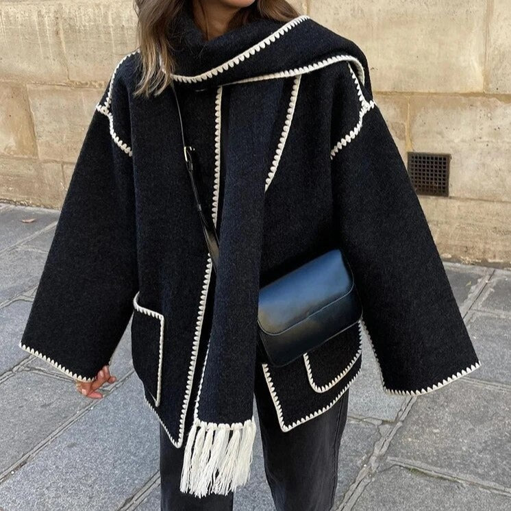 A Vintage Style Jacket with Delicate Timeless Details