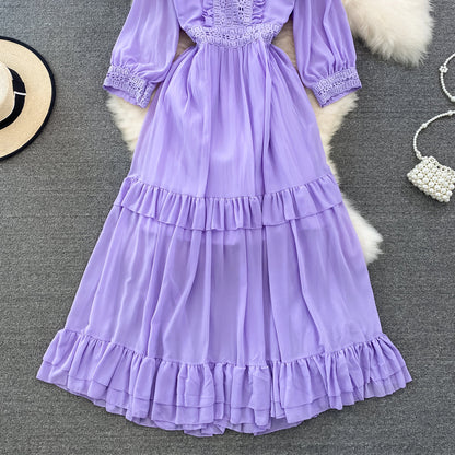 A Vintage Style Dress with Delicate Timeless Details