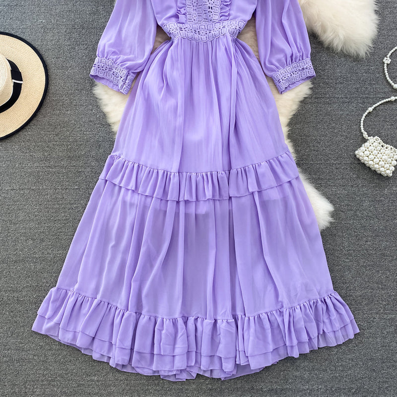 A Vintage Style Dress with Delicate Timeless Details
