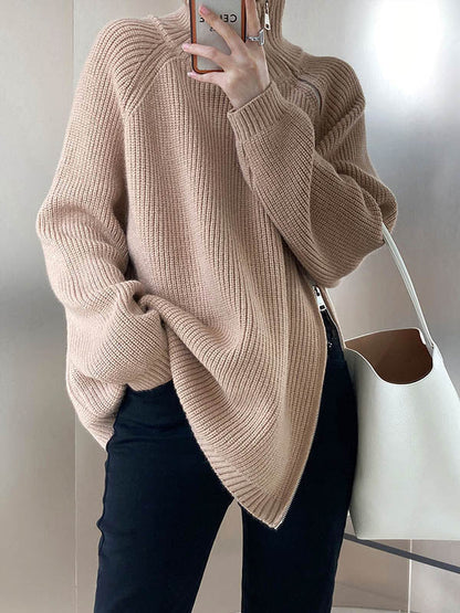Classic Vintage Sweater with a Flattering Fit