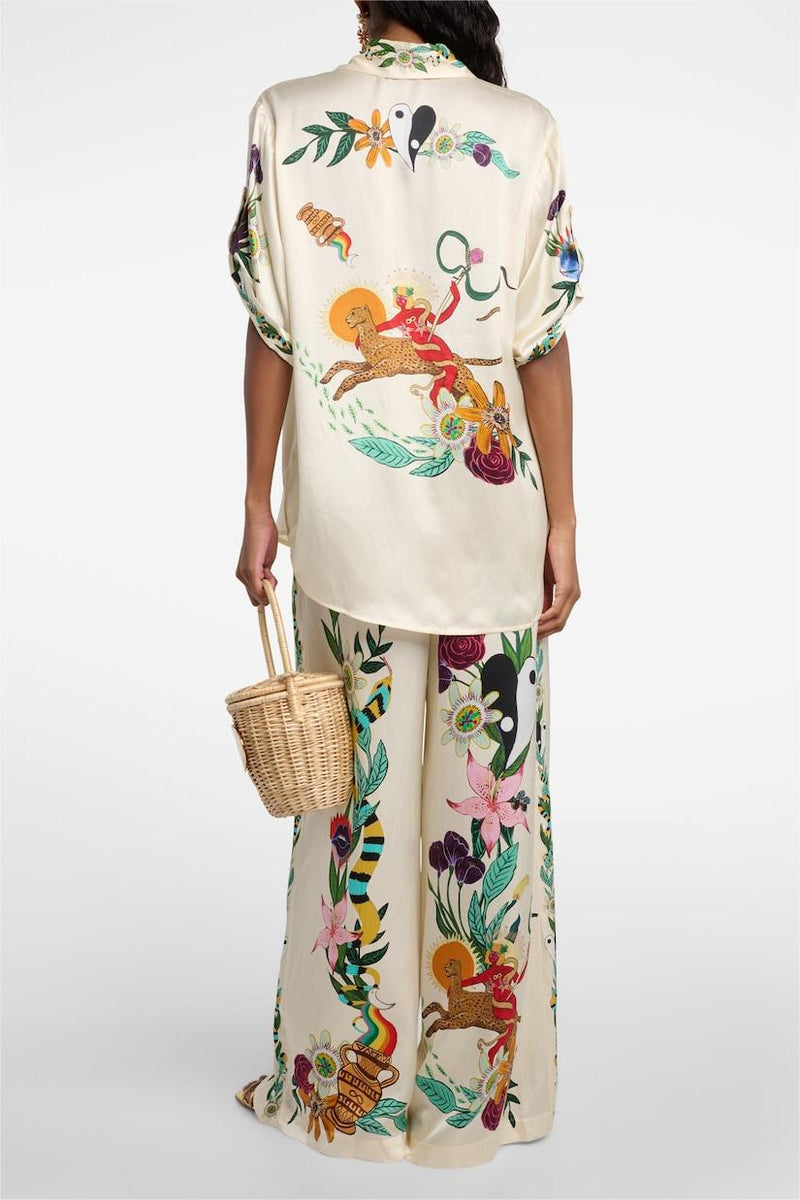 Vintage Inspired Blouse with a Contemporary Edge