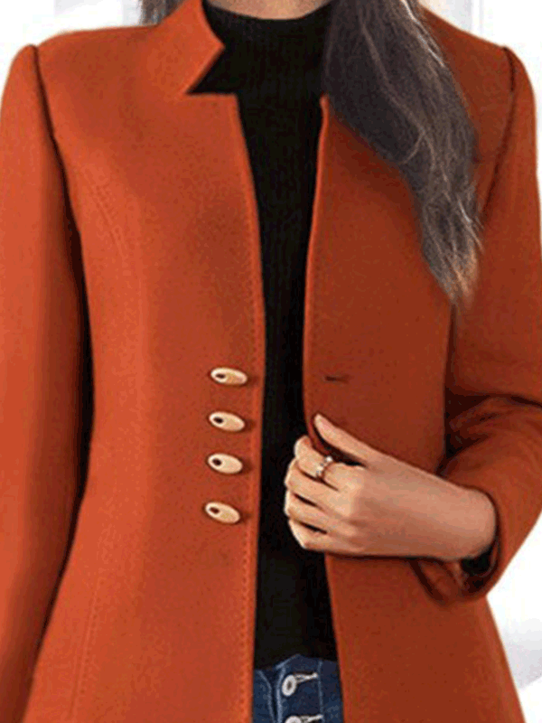 Sophisticated Coat with a Clean Classic Look