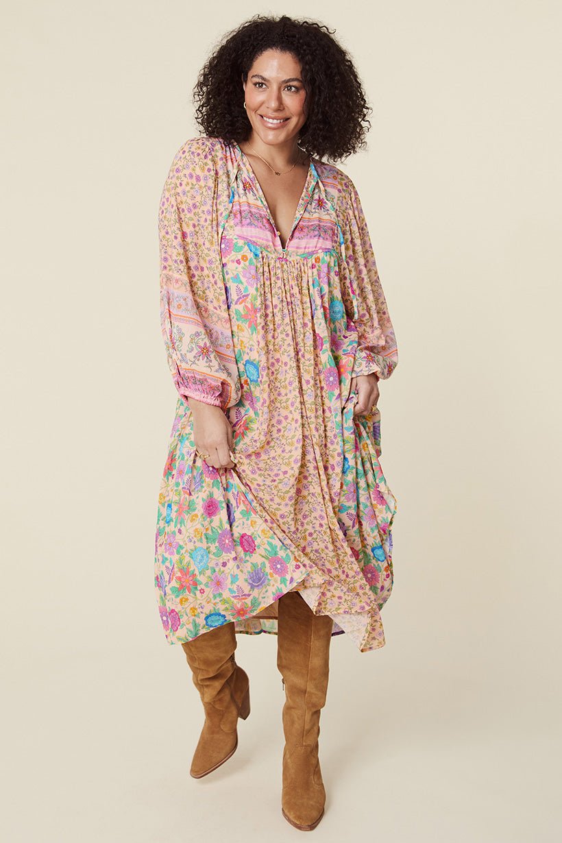 A Vintage Style Dress with Delicate Timeless Details