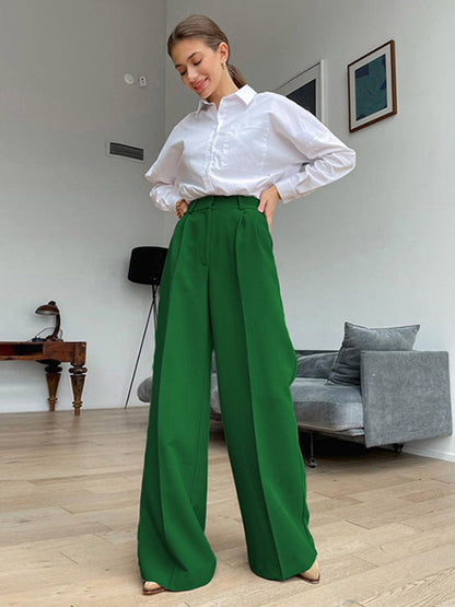 Well Tailored Trousers with a Graceful Silhouette