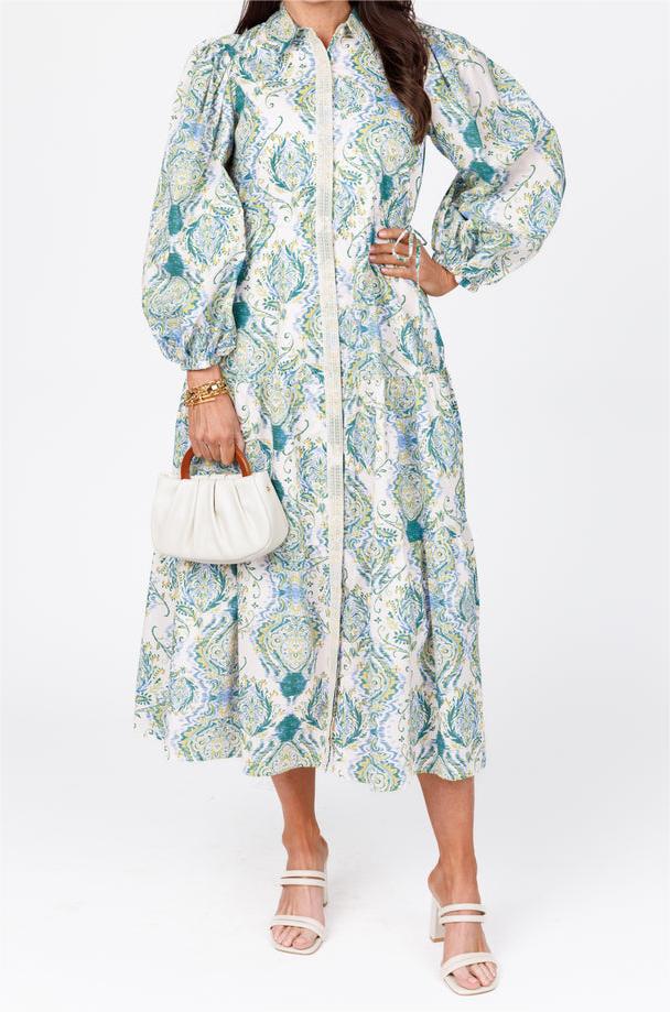 A Vintage Style Dress with Delicate Timeless Details