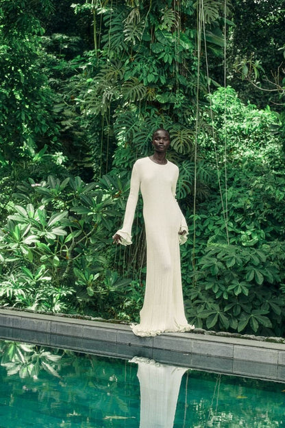 A Vintage Style Dress with Delicate Timeless Details