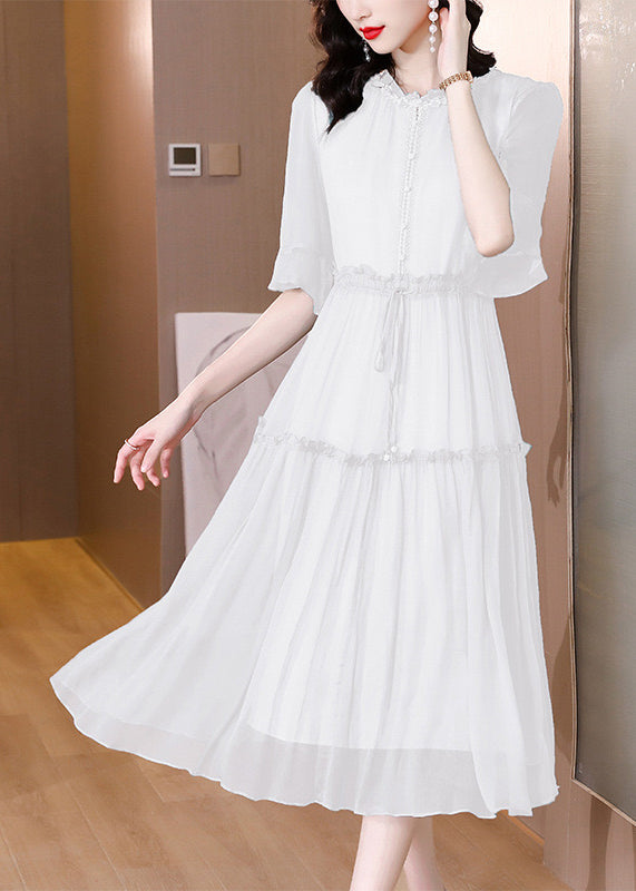 A Vintage Style Dress with Delicate Timeless Details