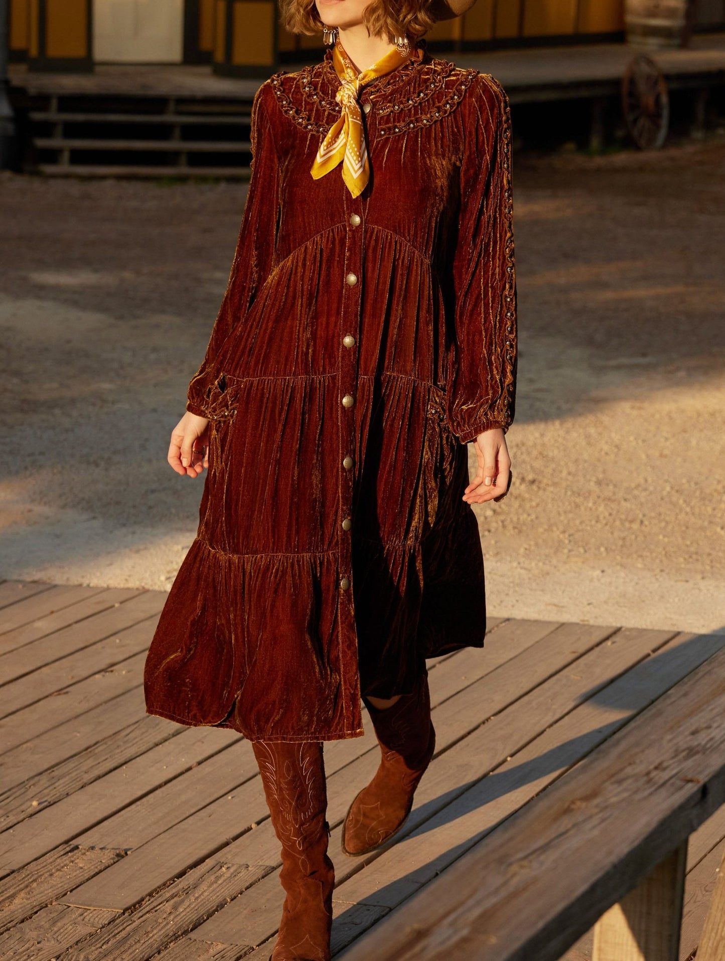 Vintage Inspired Dress with a Contemporary Edge