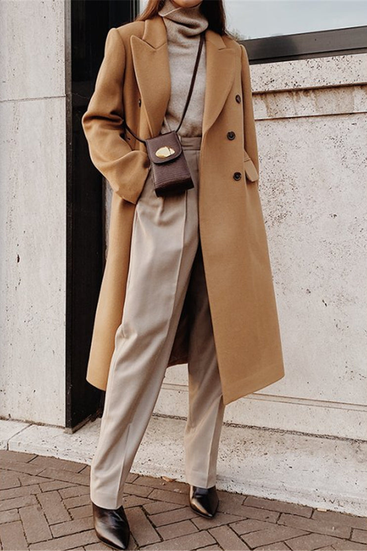 A Vintage Style Coat with Delicate Timeless Details