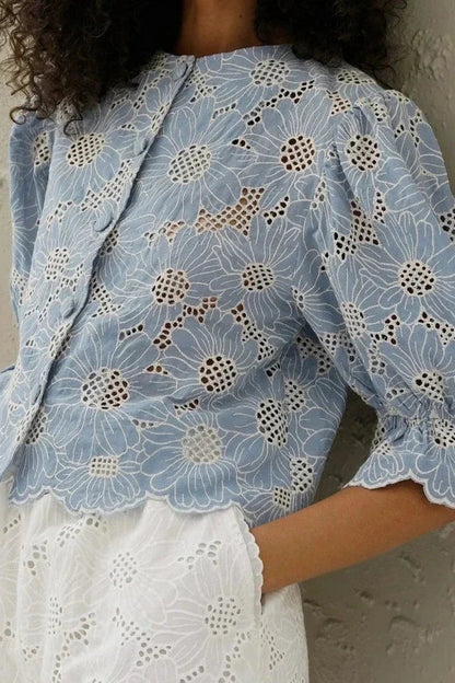 Beautifully Finished Blouse in a Timeless Design