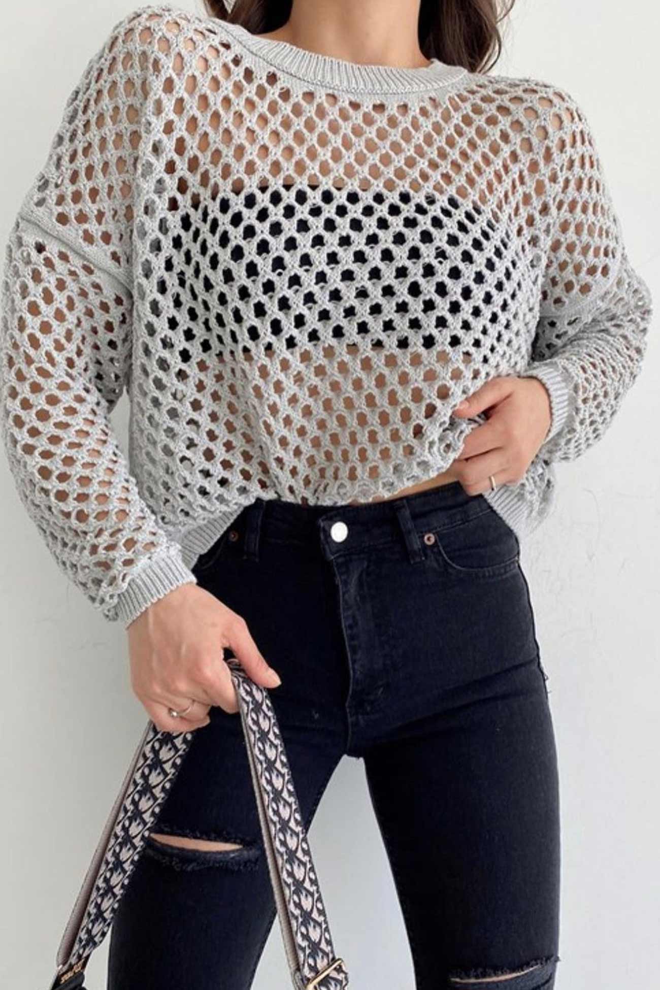 Beautifully Finished Sweater in a Timeless Design
