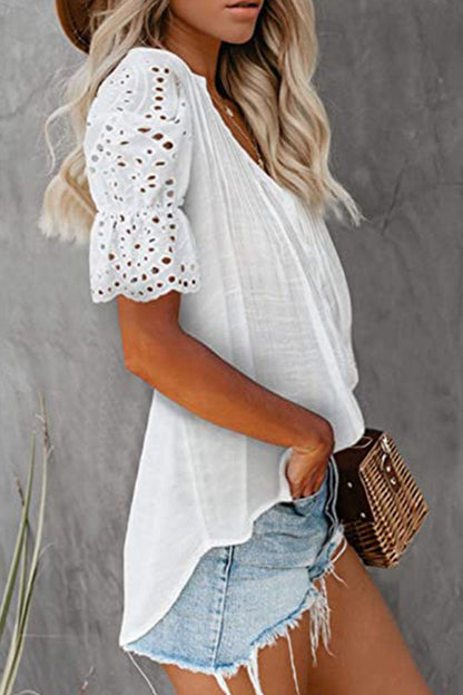 A Vintage Style Top with Delicate Timeless Details
