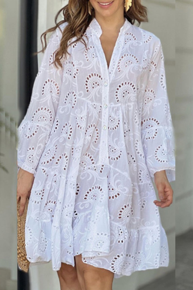 A Vintage Style Dress with Delicate Timeless Details