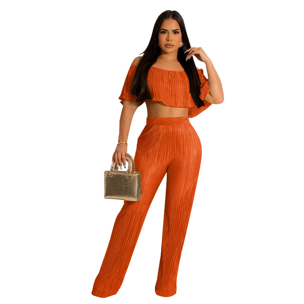 A Vintage Style Pants with Delicate Timeless Details