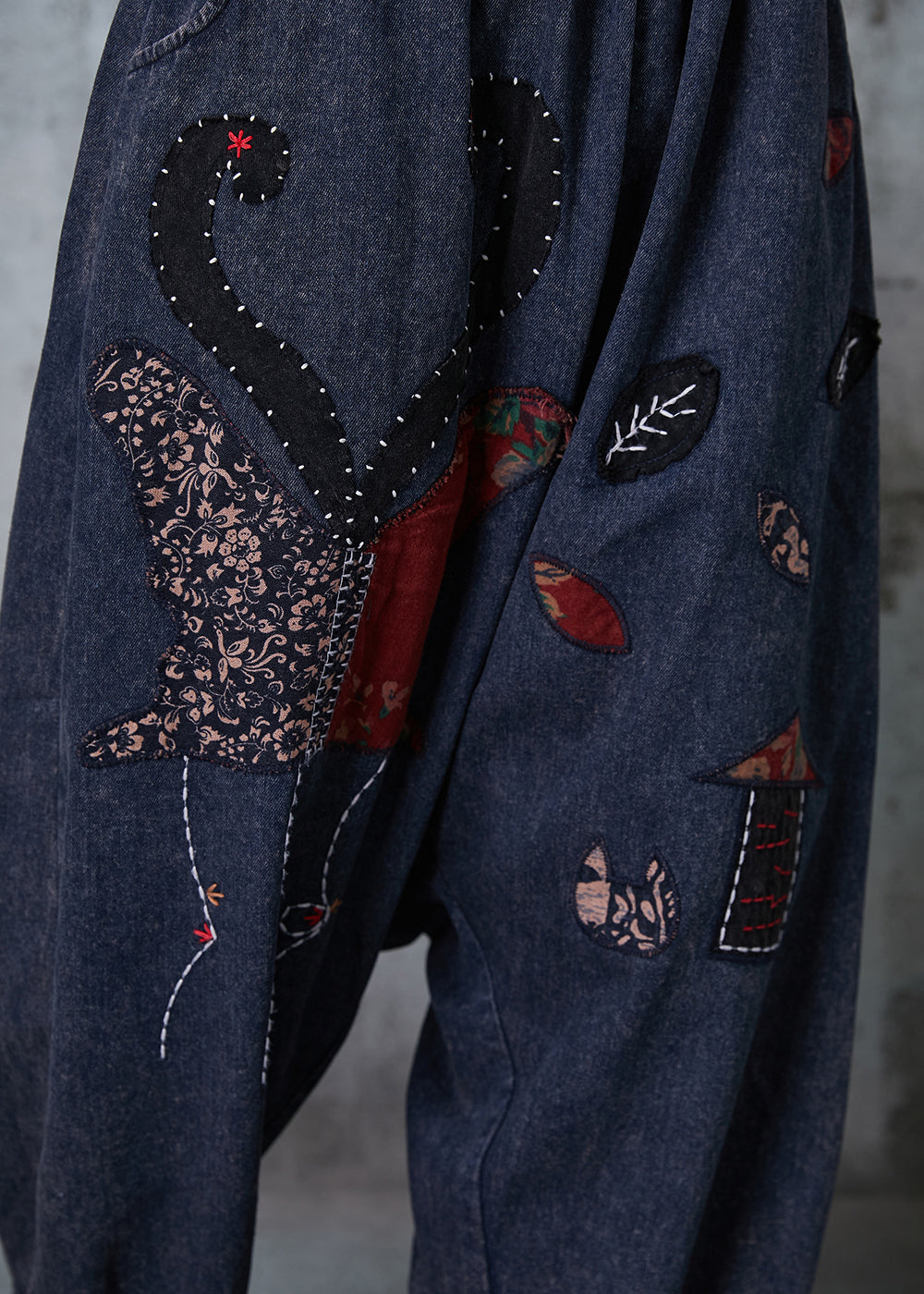 A Vintage Style Pants with Delicate Timeless Details
