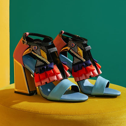Vintage Inspired Heels with a Contemporary Edge