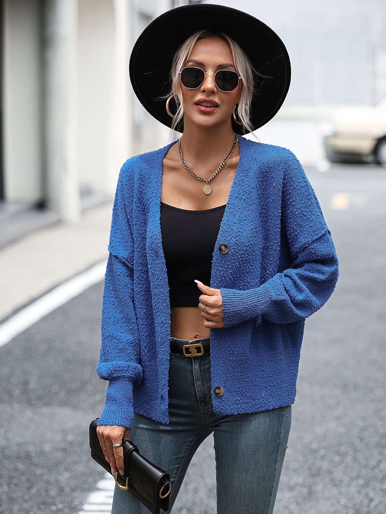 A Vintage Style Cardigan with Delicate Timeless Details