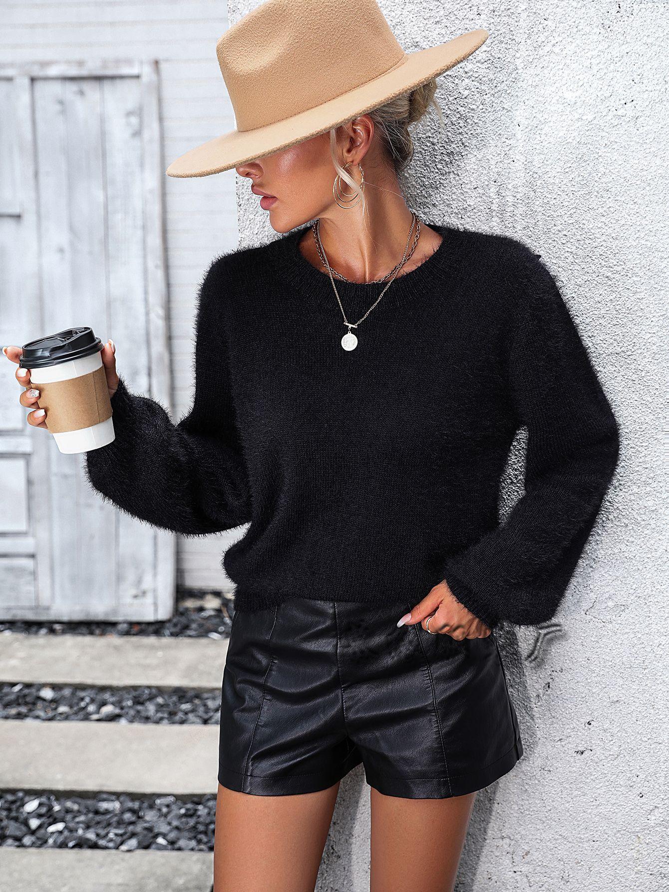 Classic Vintage Sweater with a Flattering Fit