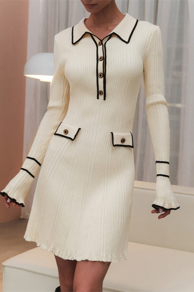 A Vintage Style Sweater with Delicate Timeless Details