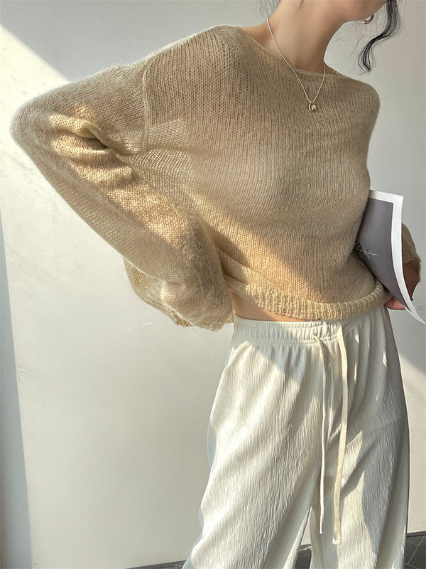 Beautifully Finished Sweater in a Timeless Design