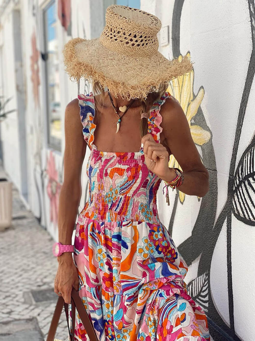 Classic Vintage Dress with a Flattering Fit