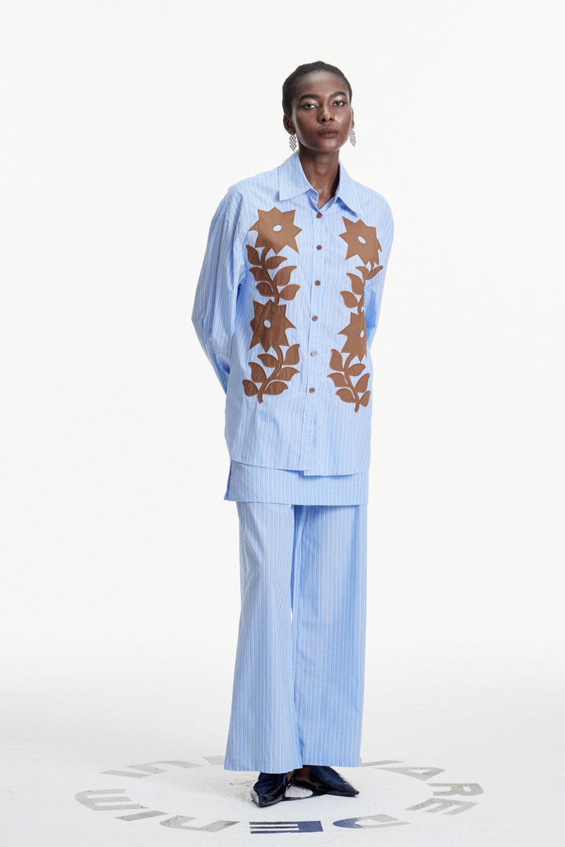 A Vintage Style Pants with Delicate Timeless Details