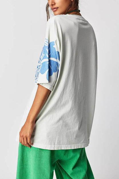 A Vintage Style T-Shirt with Delicate Timeless Details