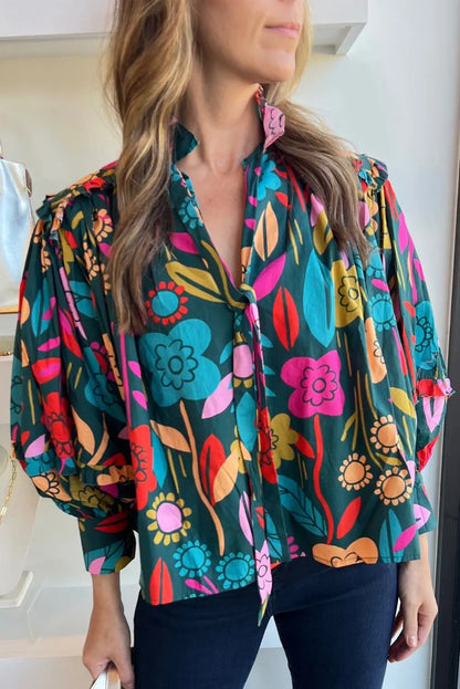 Gracefully Styled Blouse for Any Occasion
