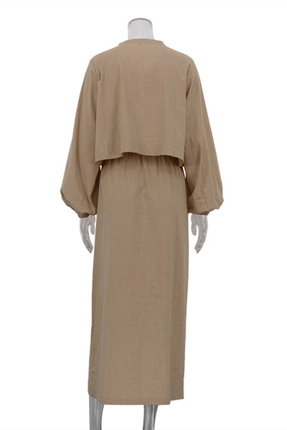 Well Tailored Garment with a Graceful Silhouette
