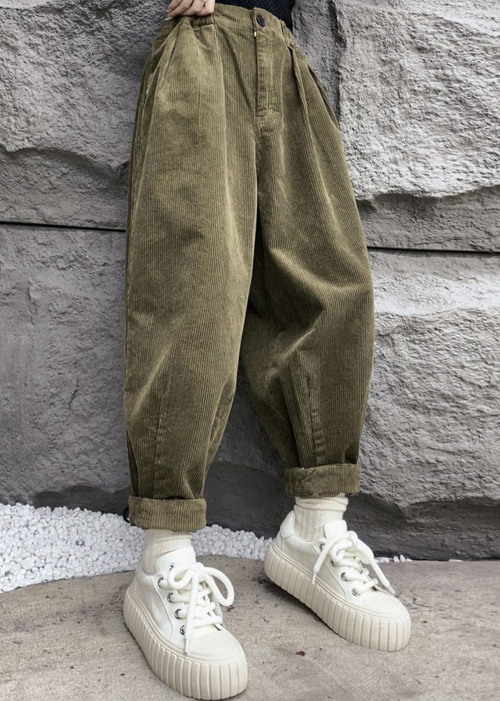A Vintage Style Pants with Delicate Timeless Details