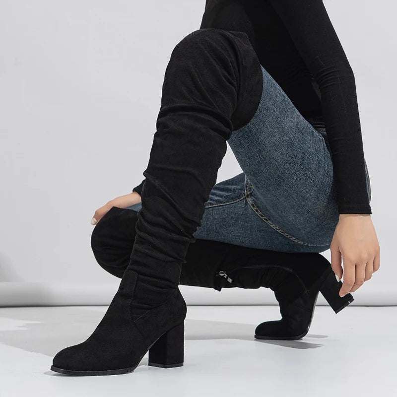 A Vintage Style Boots with Delicate Timeless Details