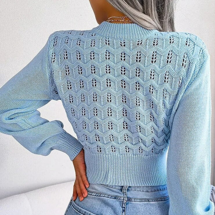 Vintage Inspired Sweater with a Contemporary Edge