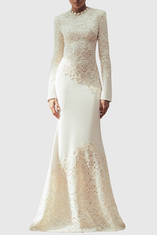 A Vintage Style Dress with Delicate Timeless Details