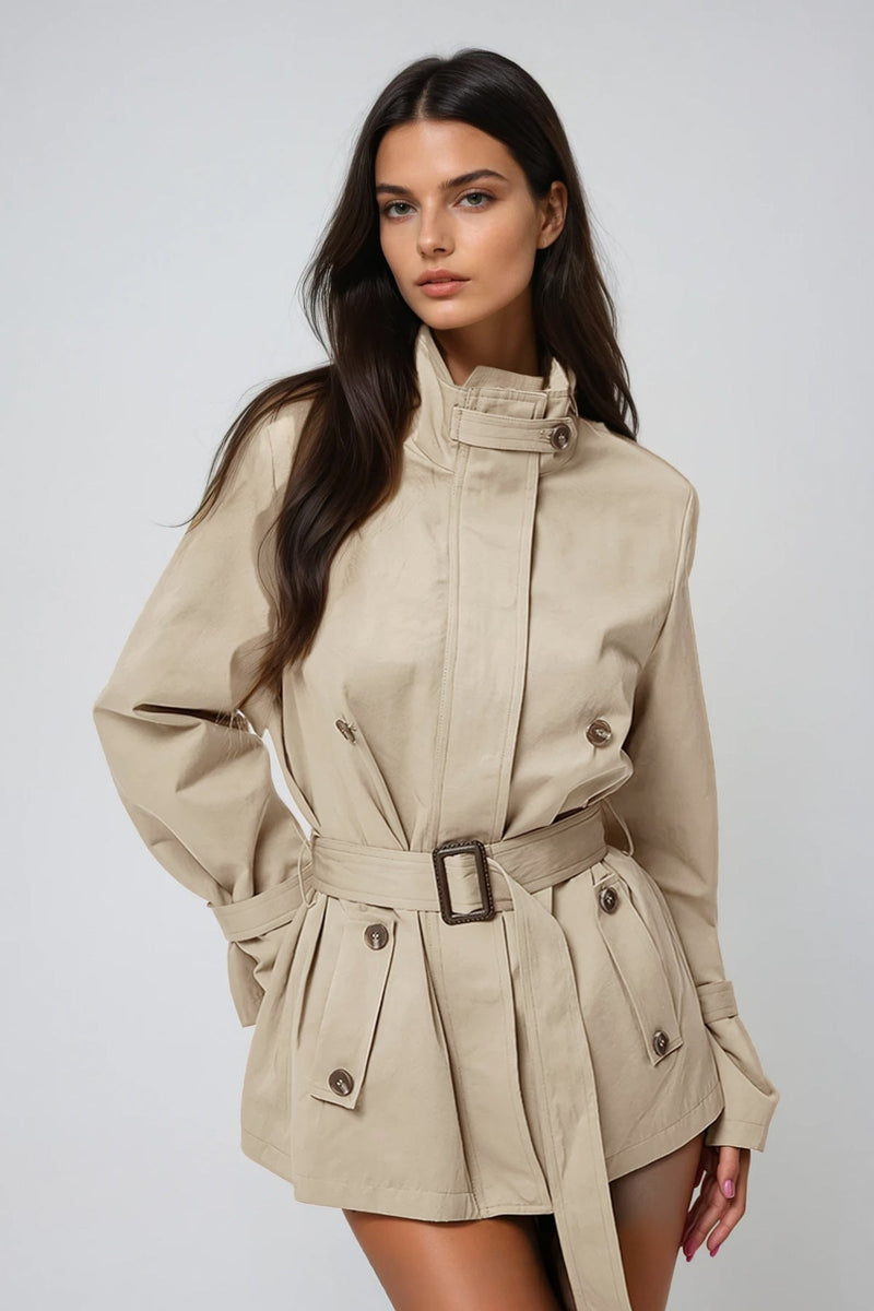 A Vintage Style Coat with Delicate Timeless Details