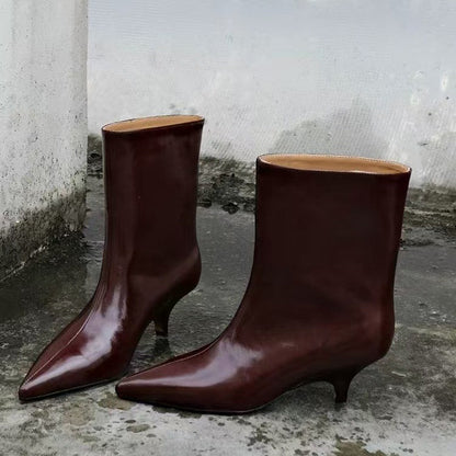 A Vintage Style Boots with Delicate Timeless Details
