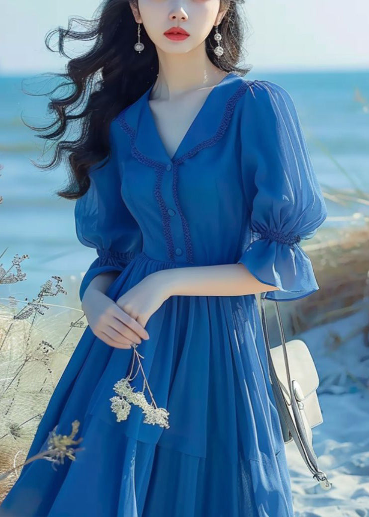 A Vintage Style Dress with Delicate Timeless Details