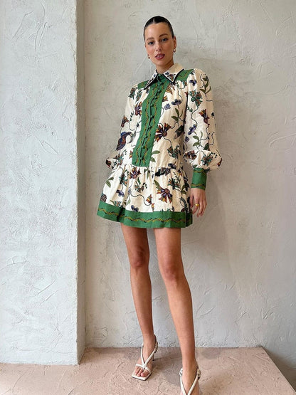 A Vintage Style Dress with Delicate Timeless Details