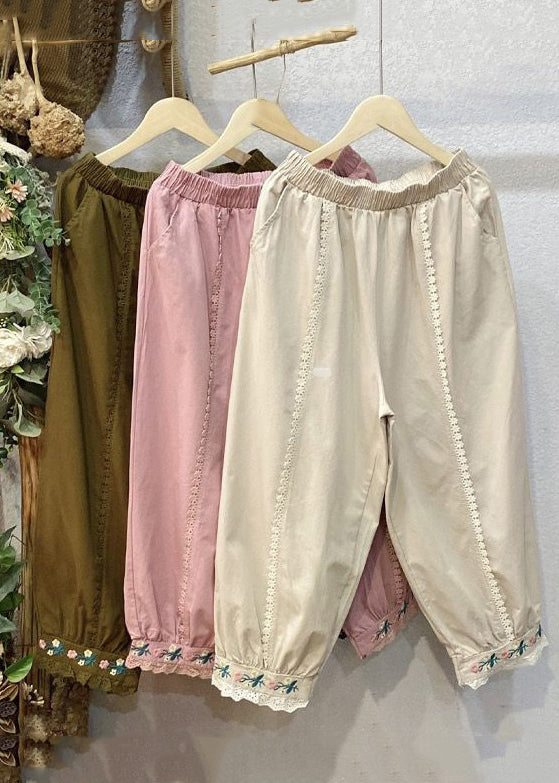A Vintage Style Pants with Delicate Timeless Details