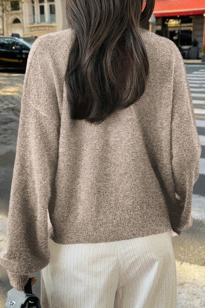 A Vintage Style Cardigan with Delicate Timeless Details